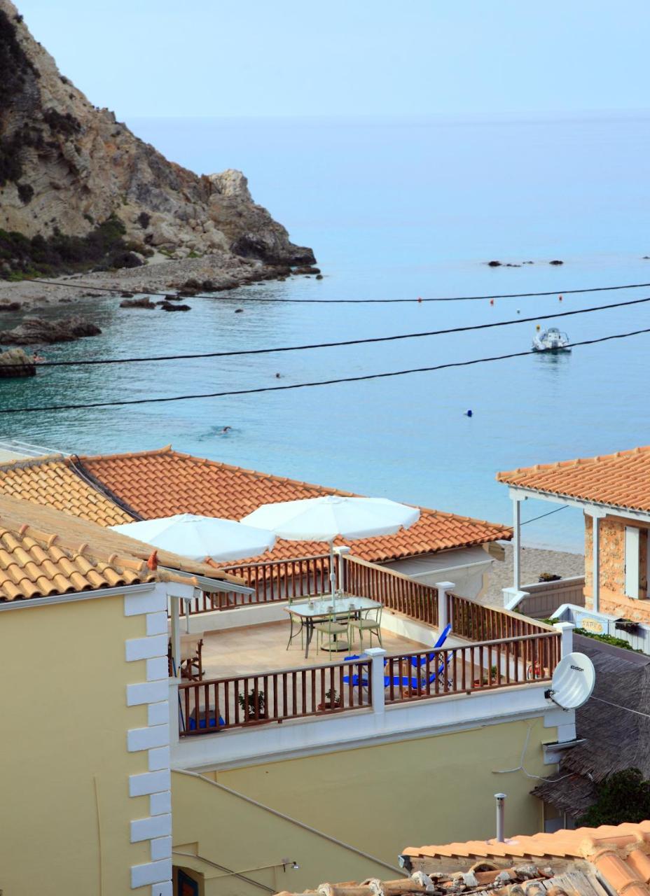 Lagadi Luxury Sea Side Apartman Áyios Nikítas Kültér fotó